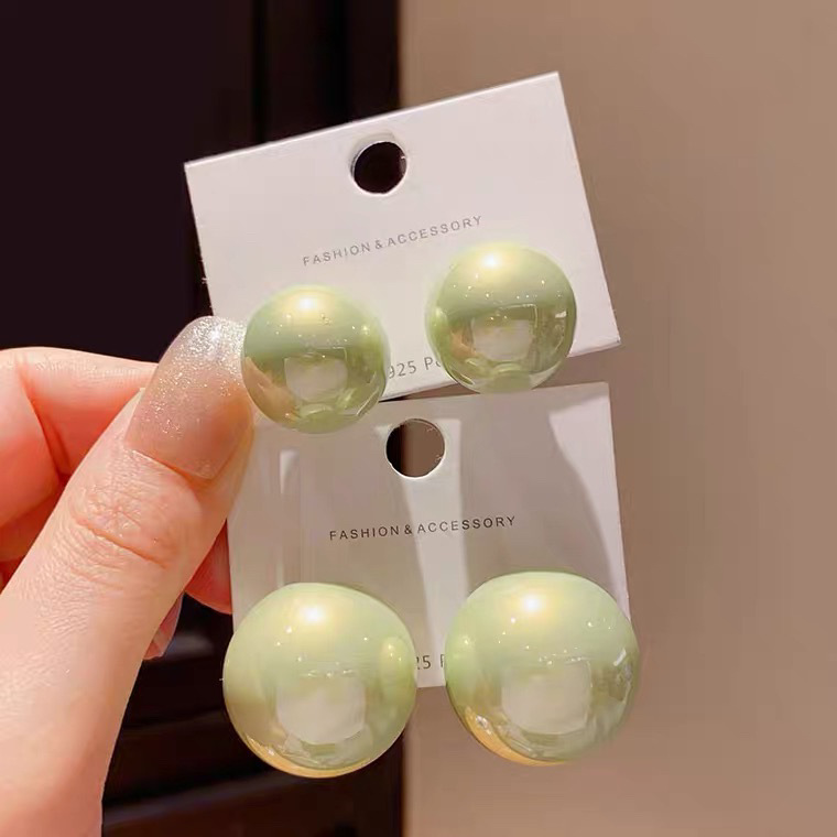 Retro fresh elegant earrings from pearl