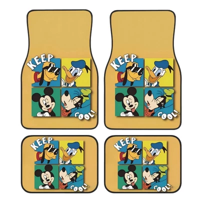 Mats | Avtomobil döşəmə paspasları - dsn-foot-pad-19-3344cm-two-piece-set