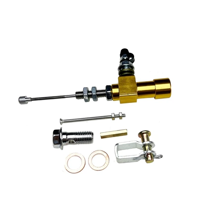 pump sub-cylinder extended clutch – Other brake systems - gold-clutch-lower-pump-with-exhaust-screw