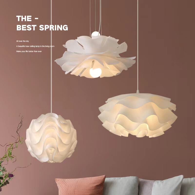 Nordic Modern Simple Creative Flower Internet Celebrity Clothing Store ins Girls Warm Restaurant Bedroom Pinecone Chandelier