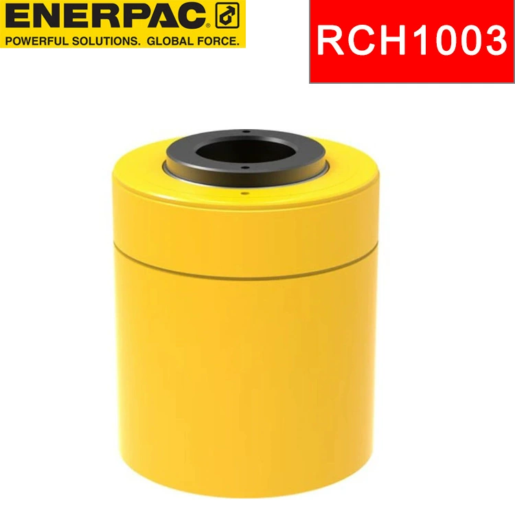 ENERPAC США Enpike 100 тонн полый поршень гидравлический цилиндр RCH1003 полый масляный домкрат