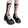 Belt, thin breathable comfortable lace socks, Lolita style