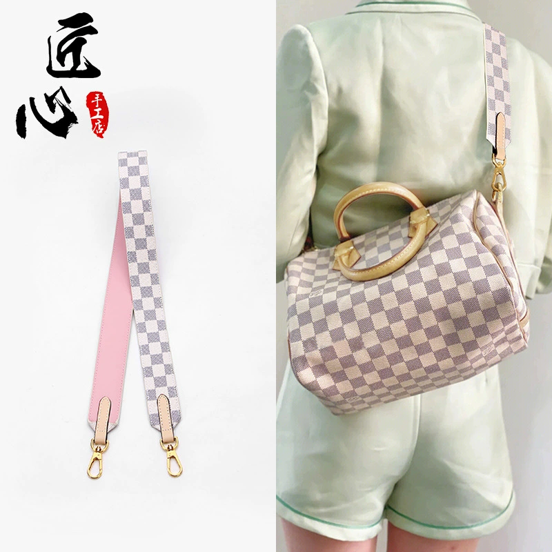 Compatible coffee chess, changeable white shoulder bag, straps