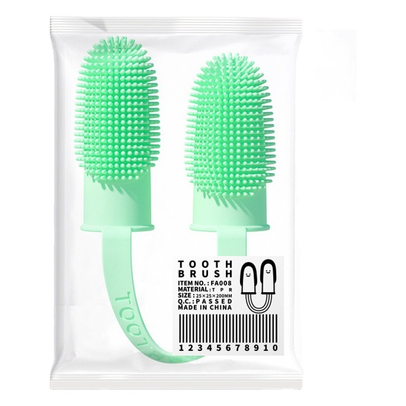 Gato especial perro cepillado artefacto dedo conjunto cepillo de dientes pasta de dientes traje de peluche mascota perro pequeño suministros de limpieza