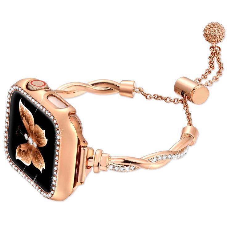 Para Apple Watch 38 -49mm / S10 mm xDfind Brazalete Twisted