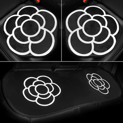 Headrest: bow Camellia headrest car decoration