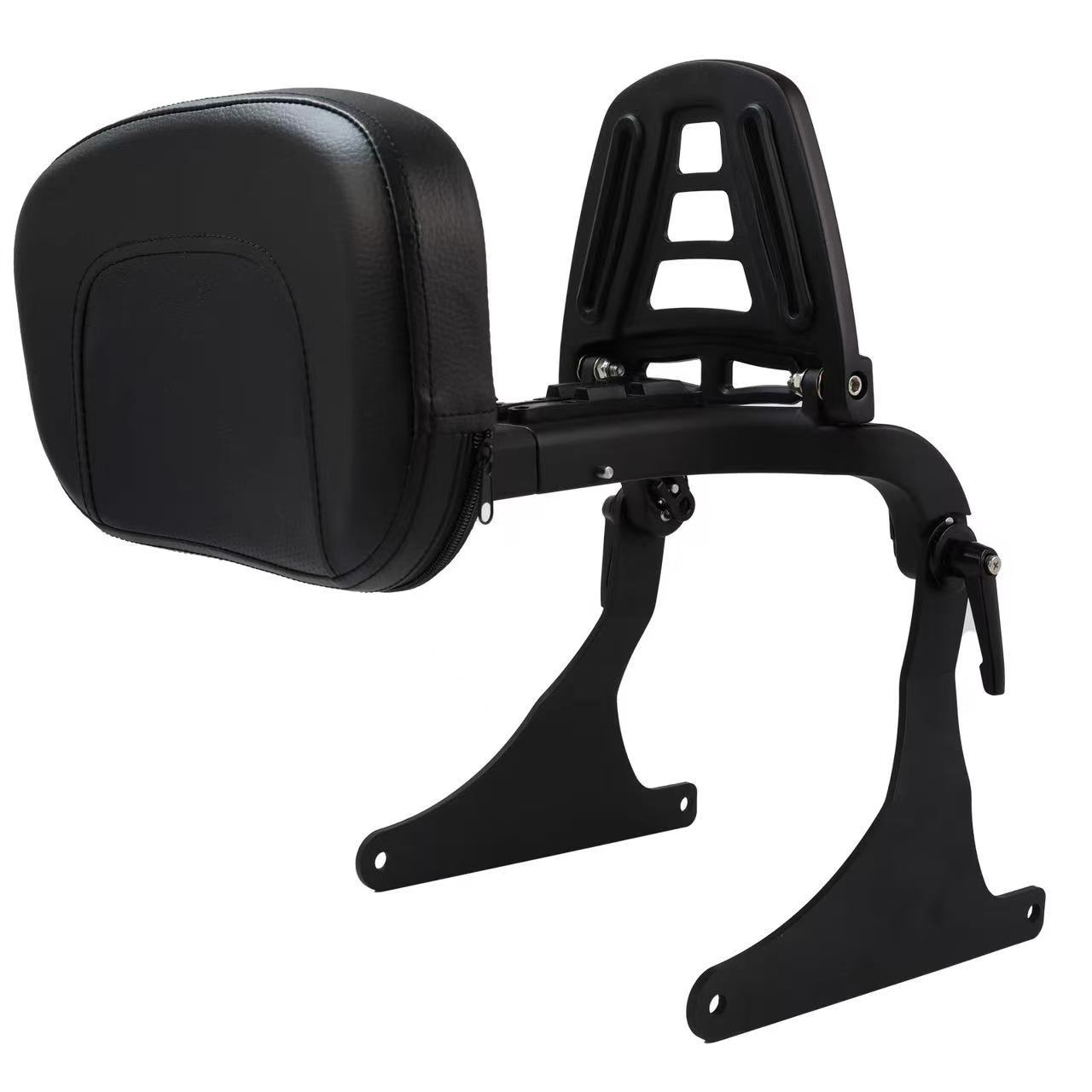Motorcycle Accessories Harley Softail Fat Boy Modified Multifunctional Foldableing Rear Backrest and Waist 00-17 Years