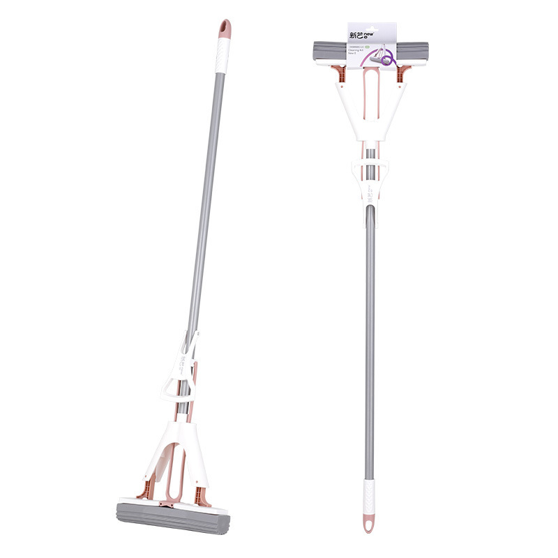New Art Domestic Hot-Selling Product: Pva Mop with Spray Paint, Thickened and Foldable to 27cm, Super Absorbent Straight Design