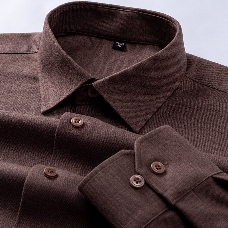 2025 Autumn New Long Sleeve Shirt Viscose Wool Men's Business Casual Jacket High Quality Super Shirt 2025 Autumn New Long Sleeve Shirt Viscose Wool Men's Business Casual Jacket High Quality Super Shirt
