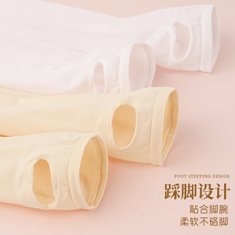 Calcetines para niños primavera y verano calcetines de baile para niñas que tocan Fondo pantalones calcetines pantimedias medias blancas práctica especial venta al por mayor