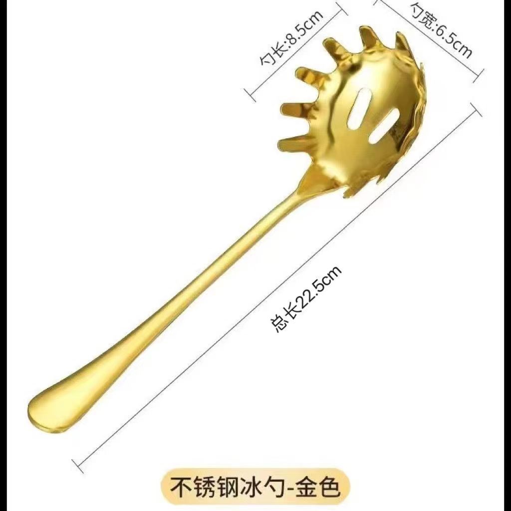 스테인레스 스틸 파우더 스테이크 (금도금)