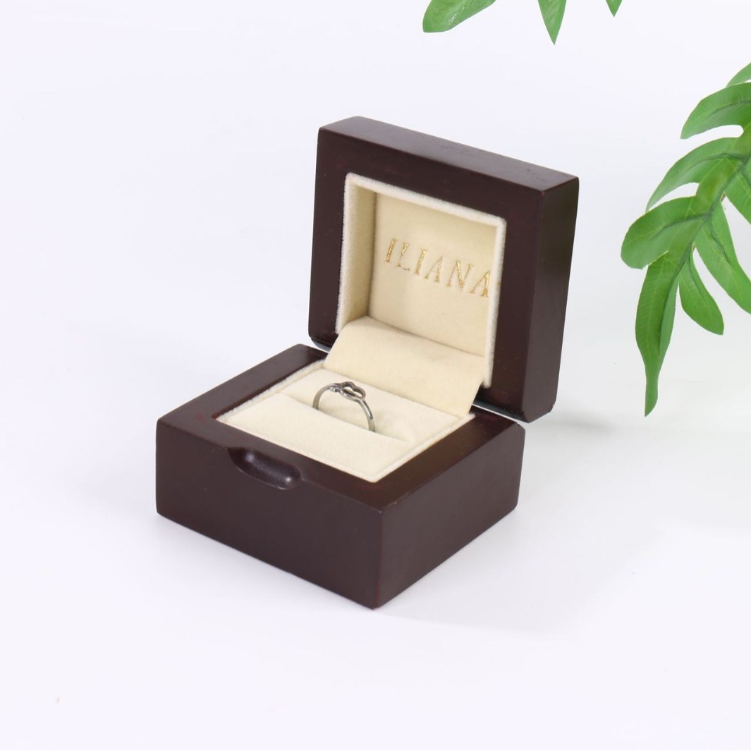 Manufacturer Customized Wooden Ring Box Pu Watch Box Jewelry Box Storage Box Printed Electronic Product Packaging Box