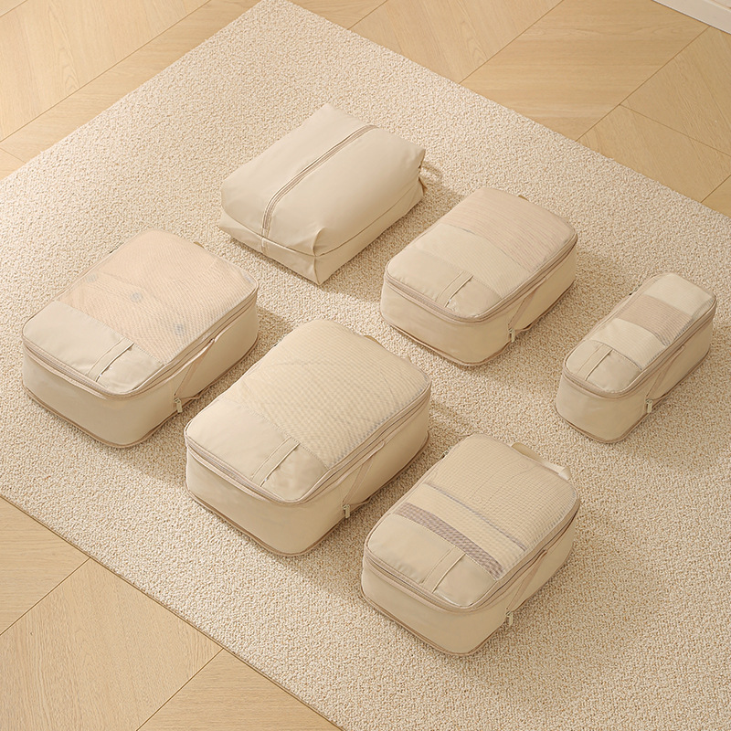 Upgraded Compressible Oxford Cloth Six-Piece Storage Bag Travel Moving Convenient Storage Bag Suitcase Travel Bag