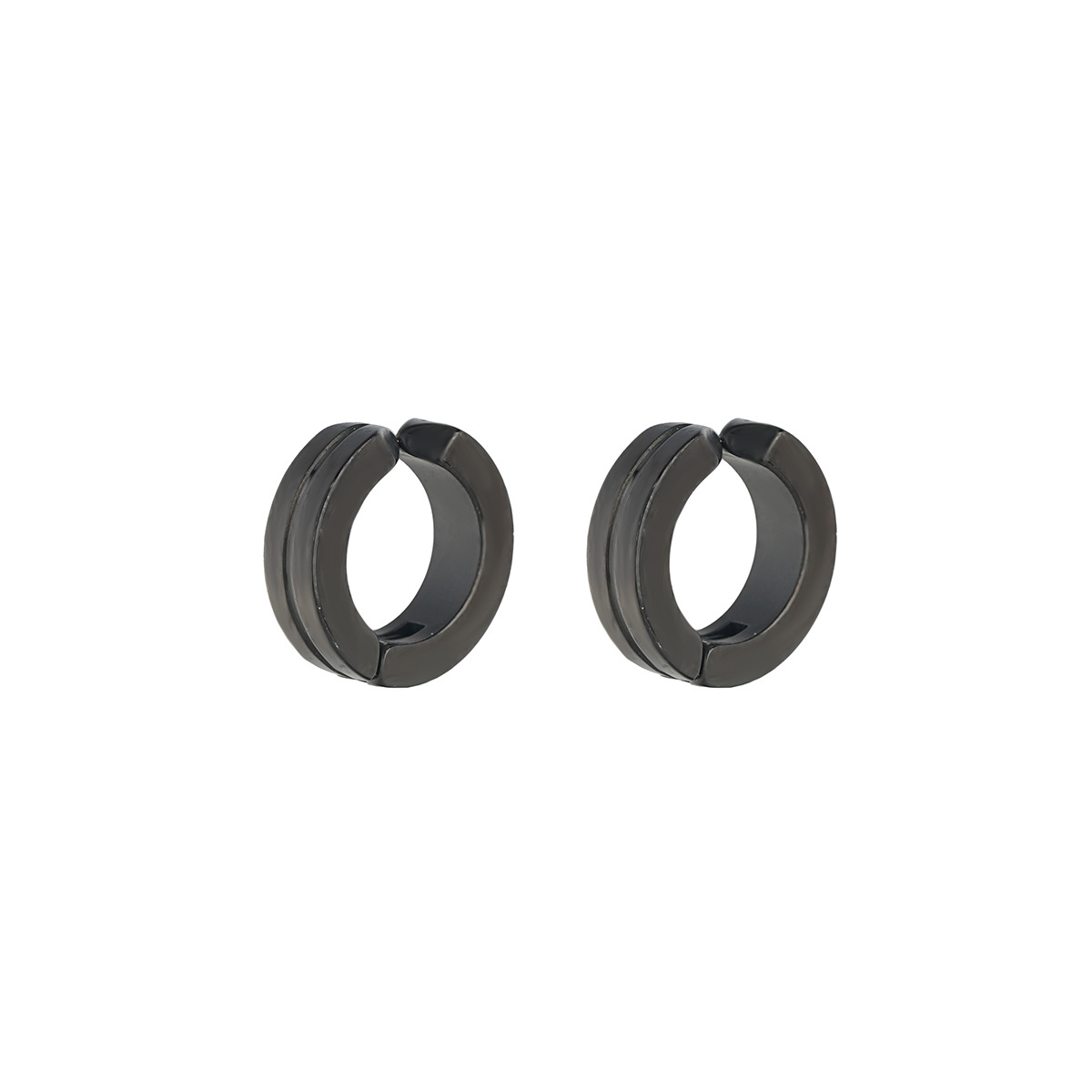 Cool Men’s Stud Earrings. Minimalist Street & Punk Style, Ideal For Casual, Party & Daily Wear. Made Of 316L Stainless Steel, Hypoallergenic, Nickel-_voghion.com