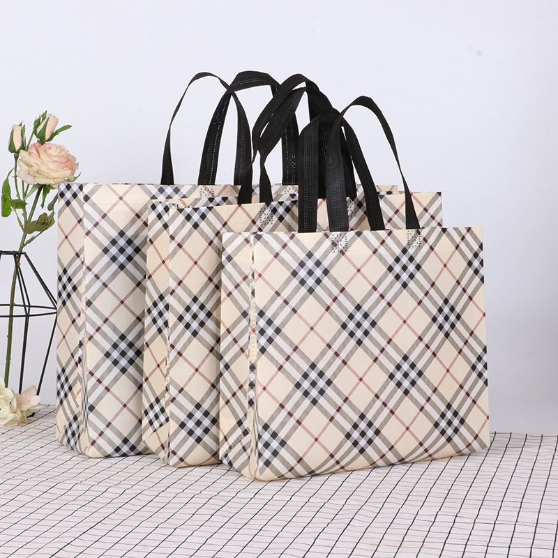 服裝無紡布手提袋禮品袋覆膜服裝袋定製廣告購物袋批發服裝店袋子