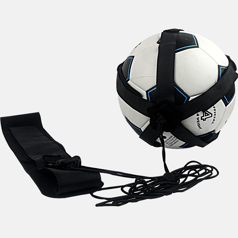 Bolsa de entrenamiento de balón con balón, equipo auxiliar para niños para el control del balón, portátil