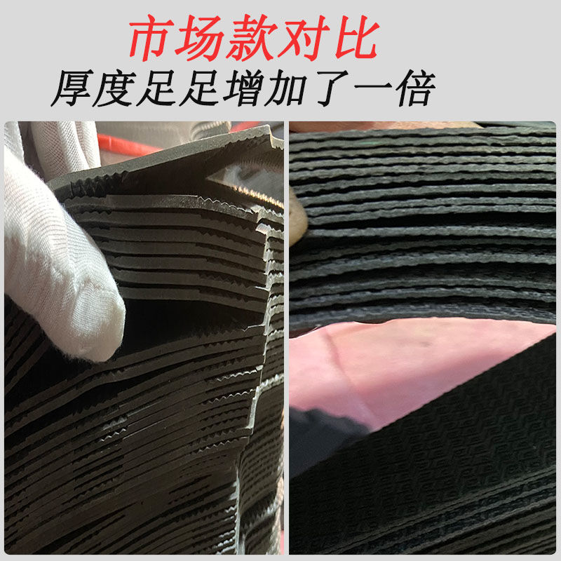 Suitable for table bell sky electric car foot mat battery car waterproof non-slip wear-resistant thick rubber rubber foot mat