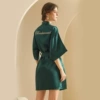 Bridesmaid-dark green (half-sleeved)