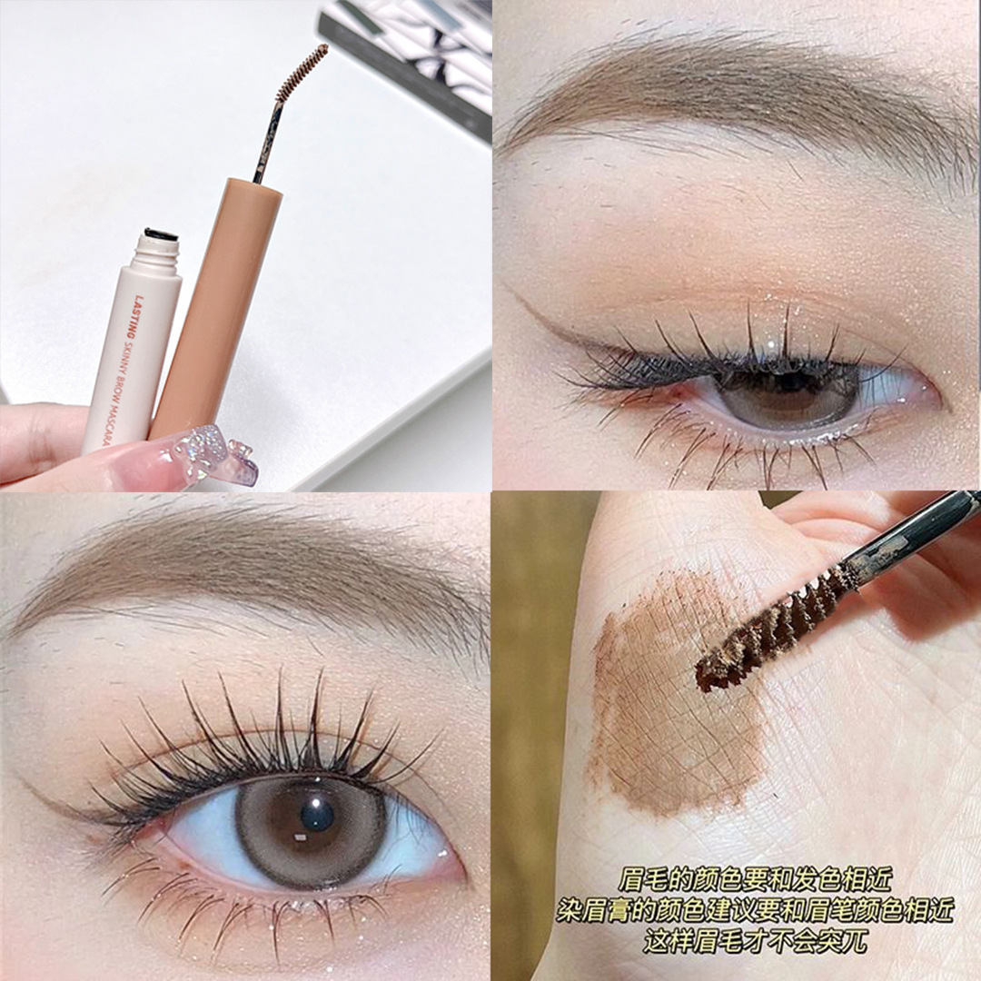 Cappuvini Soft Mist Wild - Crema para Teñir Cejas, Natural, de Larga Duración, Cosméticos al por Mayor, Crema para Cejas 3D