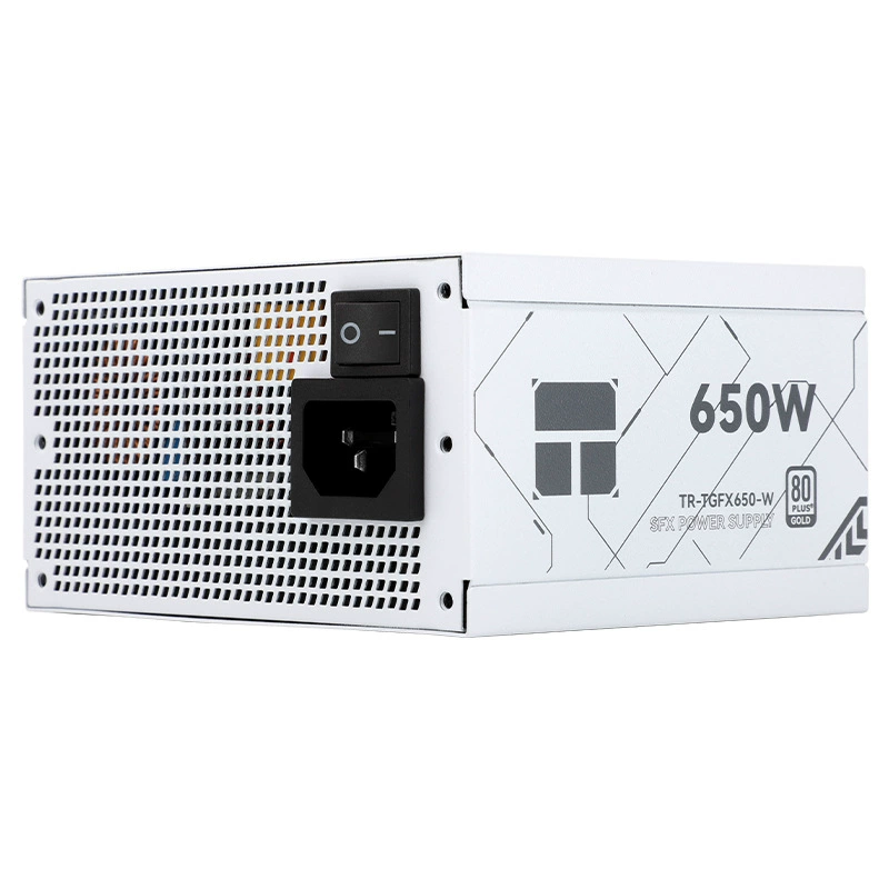 Блок питания для корпуса компьютера LiMin TGFX650-W, золотой сертификат, полностью модульный, номинал 650 Вт, тихий, новинка
