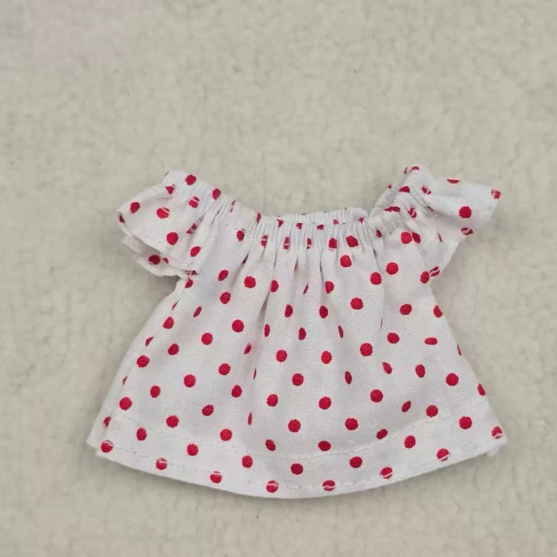 Hot-Selling Doll Clothes, Solid Color Clothing Accessories, Cute Cotton T-Shirts, Labubu Doll Clothes, Can Add Logo Patterns Hot-Selling Doll Clothes, Solid Color Clothing Accessories, Cute Cotton T-Shirts, Labubu Doll Clothes, Can Add Logo Patterns