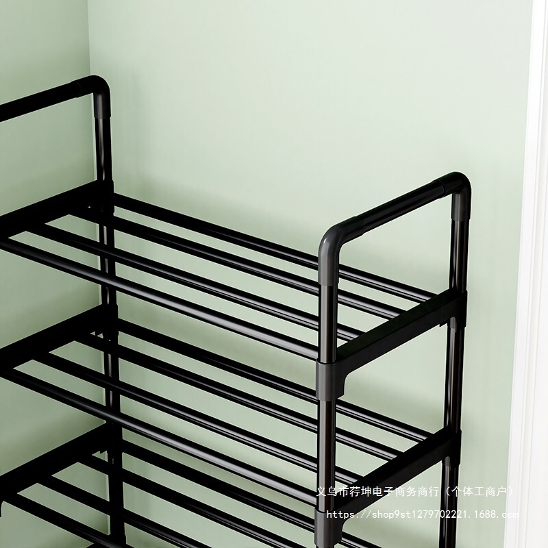 New Shoe Rack Simple Doorway Household Multi-Layer Indoor Narrow Small Rental Shoe Cabinet Dormitory Entrance Door