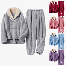 V 25863 Soft Cotton Fleece Christmas Pajama Set ���޽q˯����