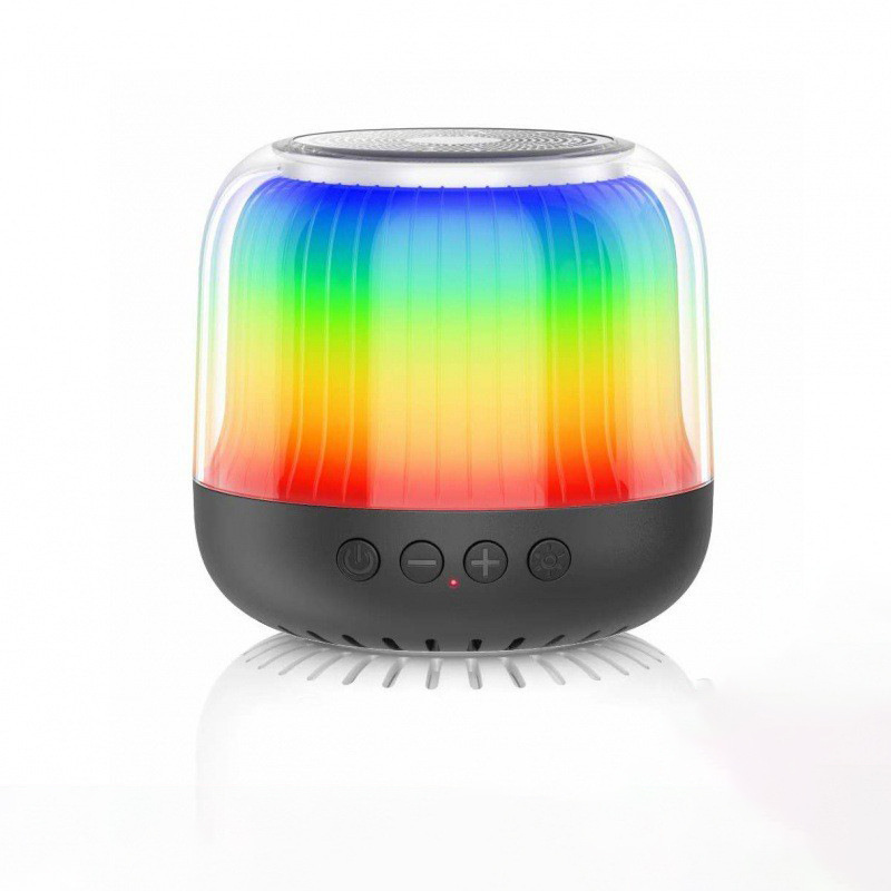 新製品カラフルなライト Bluetooth スピーカー LED ライト小型スピーカー挿入可能なカードクリスタルガラス Bluetooth スピーカー|undefined