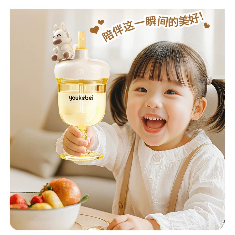 Чашка для детей ppsu всасывающая чашка для молока с высокими ногами с чашкой для обучения чашке для питья многофункциональная пищевая чашка для рисовой пасты 180 мл