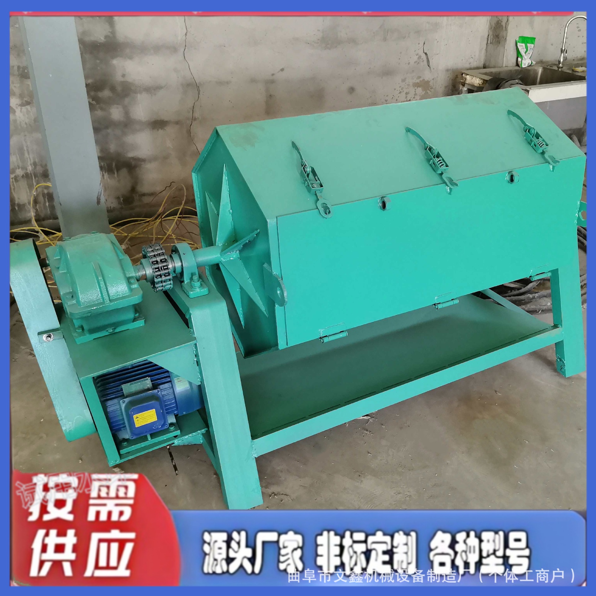 五金件除锈去毛刺六角滚筒抛光机木艺竹制品去毛刺倒角干磨机