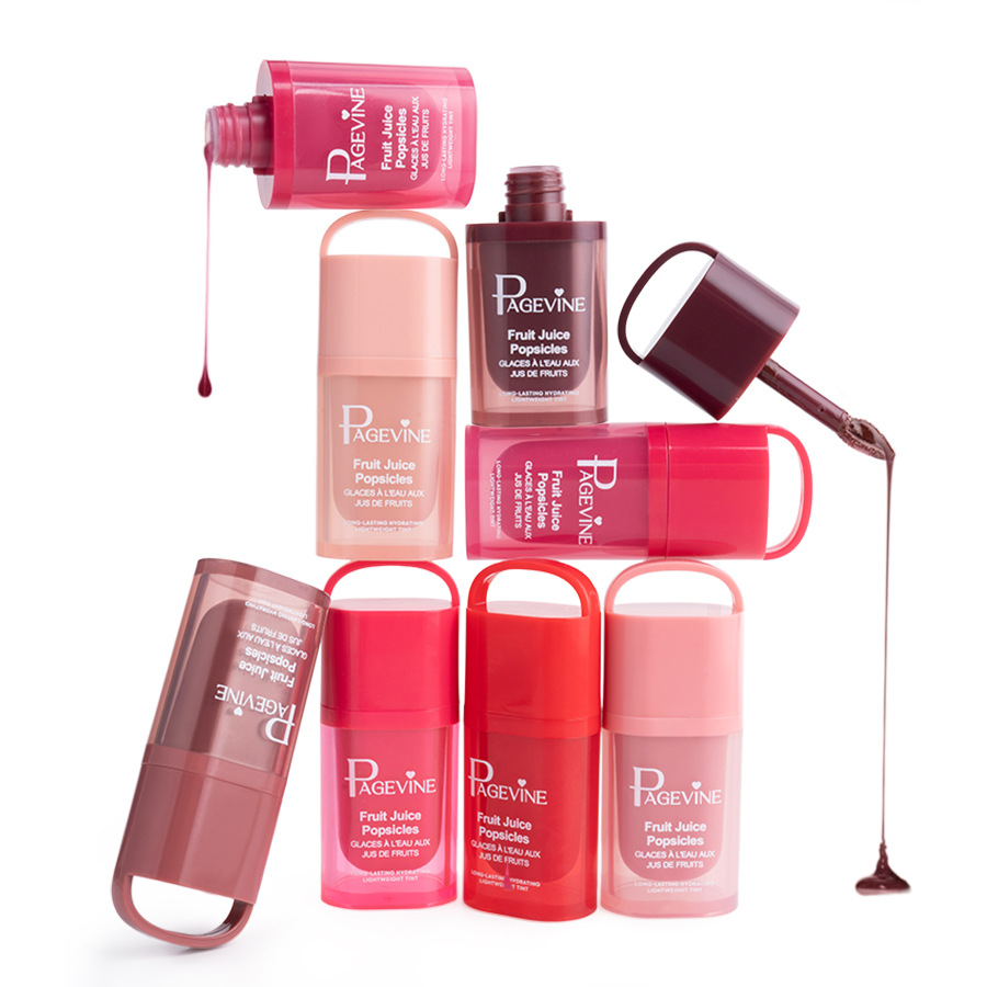 Cross-border PAGE VINE Jugo labial miel de bloqueo de color acuoso esmalte labial duradero sin tazas blanqueador labial gloss Amazon