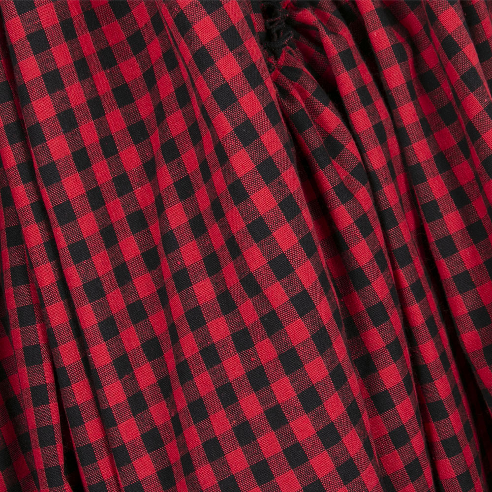 TIYIHAILEY-Women's Plaid Irregular Skirts, Long Maxi, Elastic Waist, Cotton Linen, Chinese Style, S-2XL, Autumn, New 2026