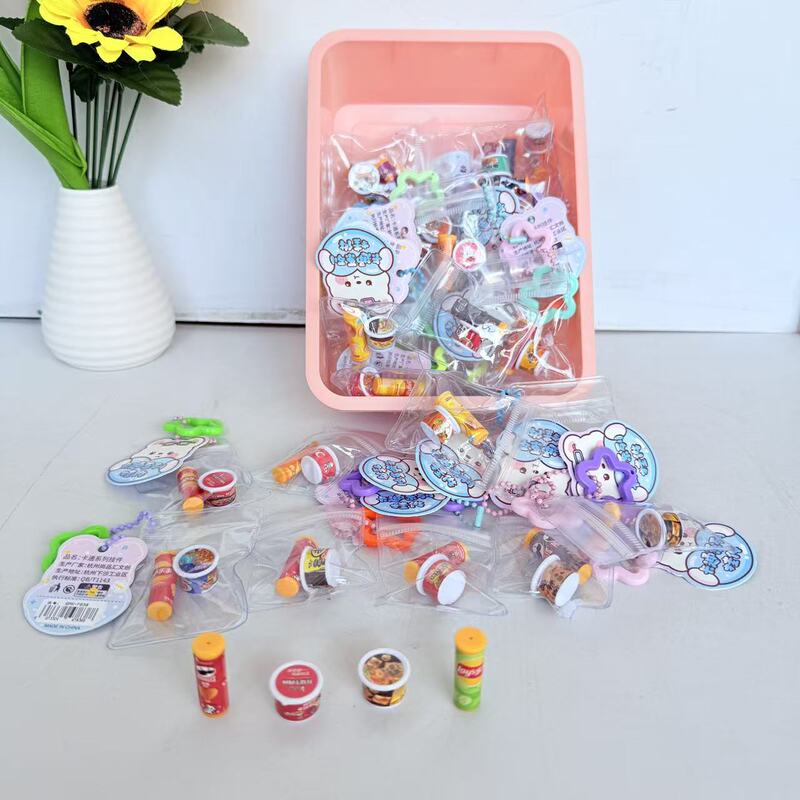 Internet Celebrity New Cartoon Happy Weekend Pendant Keychain Backpack Pendant Cute Student Gift New Year Gift