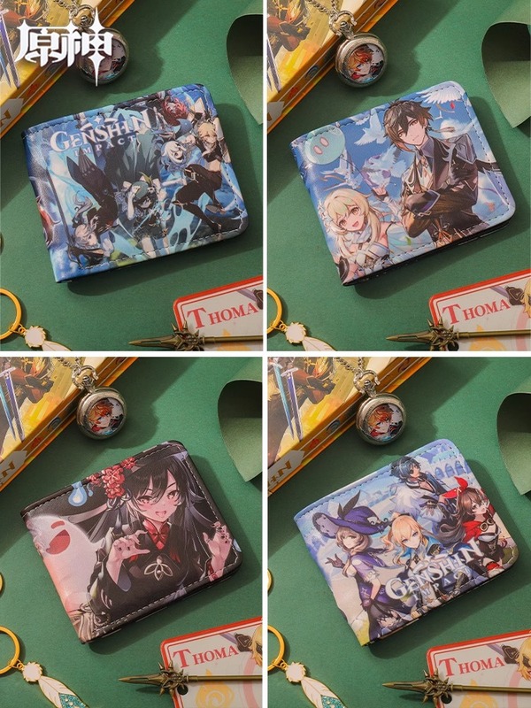 クロスボーダー速売通二つ折り財布男子女子ショート財布二次元カードケース小銭入れアニメグッズ|undefined