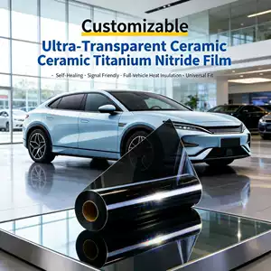 Ultra Şəffaf Nano-Keramika Təhlükəsizlik Plyonkası, Avtomobil Günəş, İstilik İzolyasiya, Şüşə, Günəşdən Qorunma Plyonkası