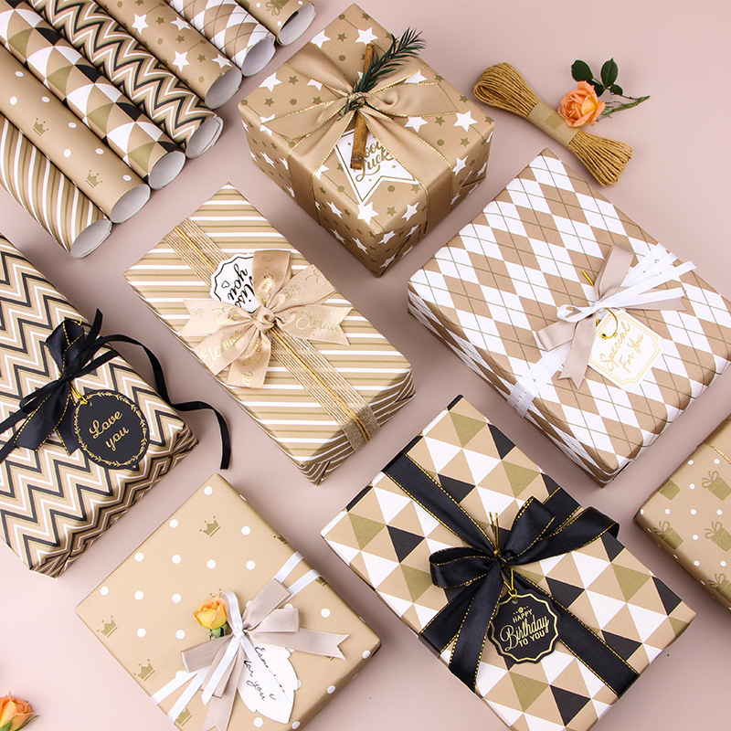 Embalaje de regalo simple de estilo explosivo de Amazon