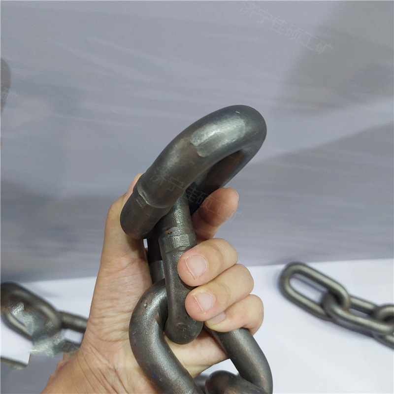 锻打三环圆 矿用圆环链条起重机吊装链条 淬火C级吊链