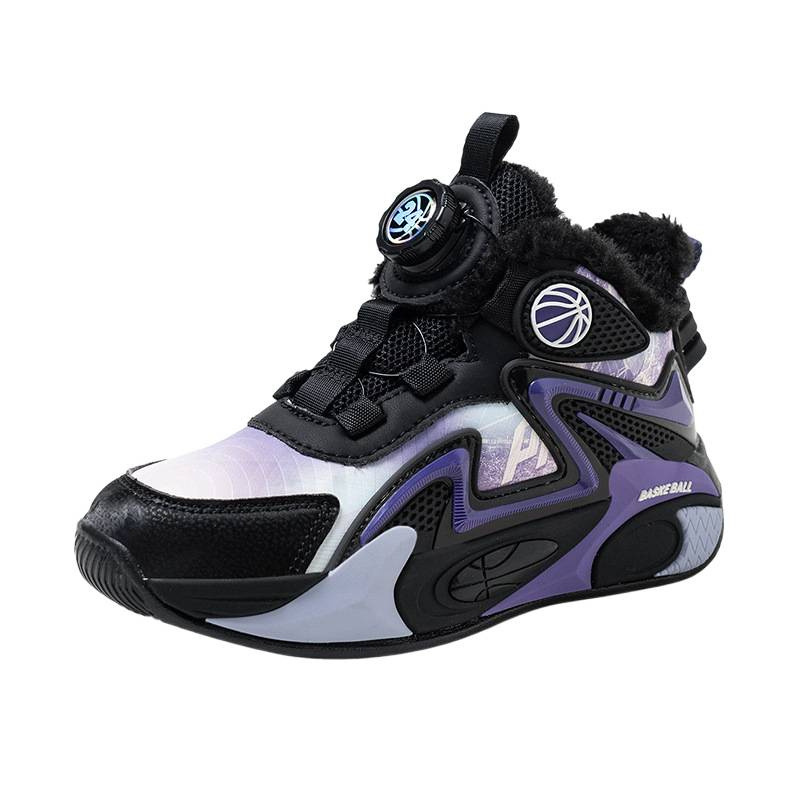 Niño cuero 2025 nuevo invierno zapatos deportivos para niños zapatos de entrenamiento de baloncesto para estudiantes de niños zapatos de carrera para niños mayores