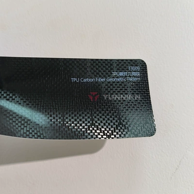 TPU car color change film, carbon fiber pattern color change film, glossy and matte finish, full car wrap, factory wholesale, cross-border direct sales (Auto Color Change Film) - tpu-carbon-fiber-geometric-pattern-15215m