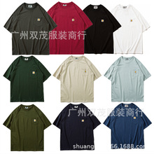 2024新款校园K87 Workwear Pocket主线工装口袋短袖情侣T恤Tee