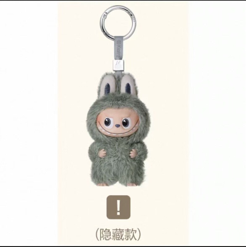 【祖国版高品质】labubu心底密码系列mini拉布布搪胶毛绒挂件盲盒|undefined