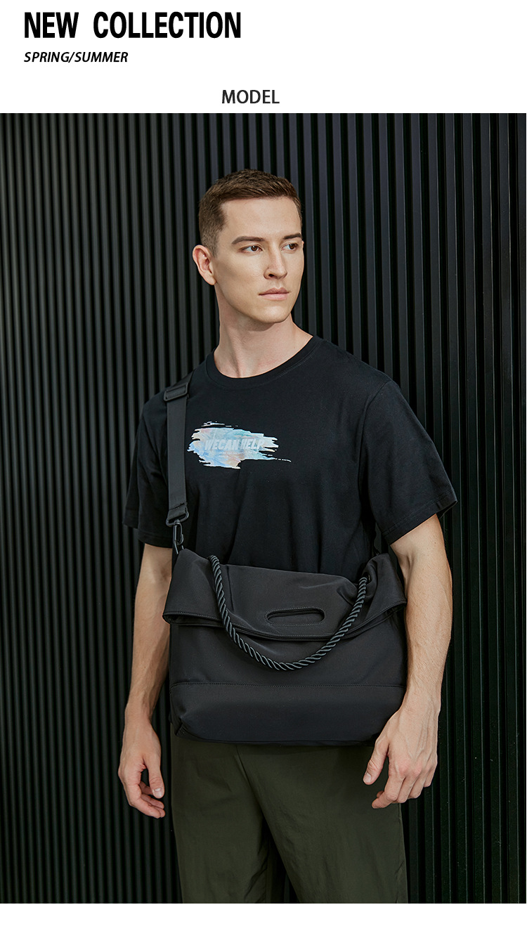 Messenger Bag For Men Large Shoulder Bag Crossbody Style Durable_voghion.com