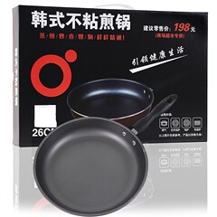直播引流爆款韩式煎锅不粘锅平底锅家用牛排锅煎蛋锅批发代发铁锅