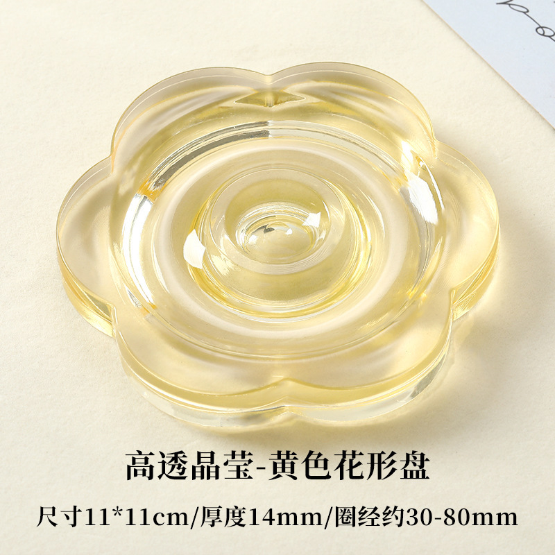 Bracelet de cristal bandeja acrílico transparente cuentas plato diy pulsera collar plato de cristal joyas plato de exhibición de joyas image 18