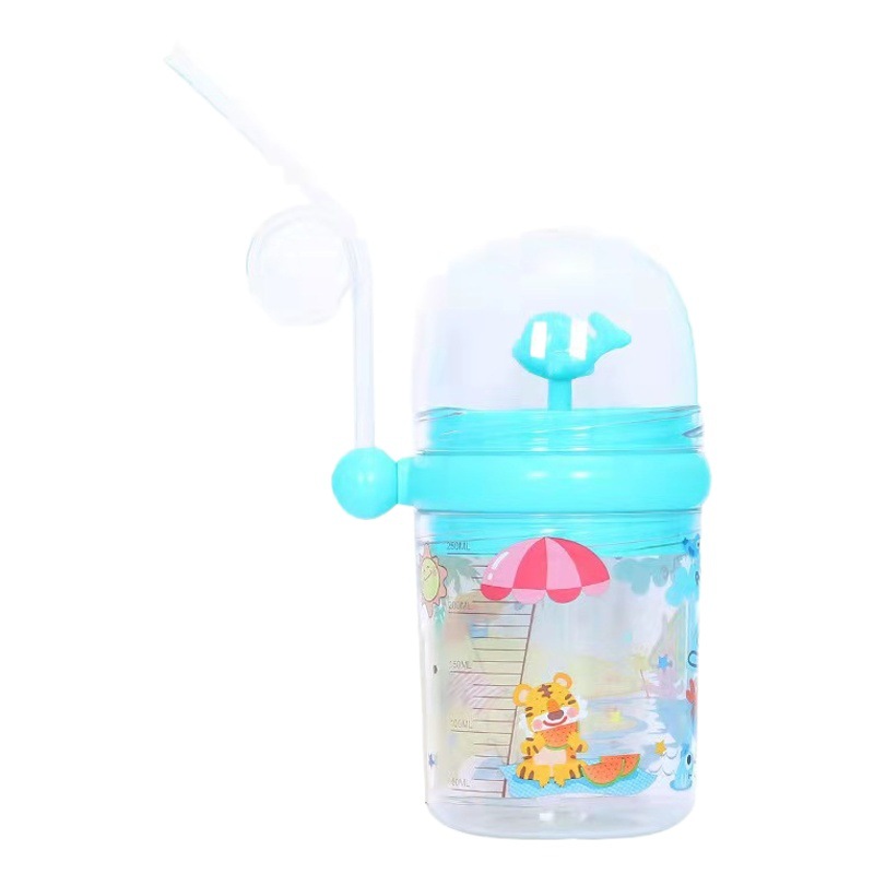 Directo de fábrica ballena agua aerosol taza estudiante paja lindo Delfín los niños red mismo estilo chica fuente