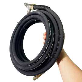 天然橡胶清洗气管高压气泵专用钢丝管厂家直销钢丝增强