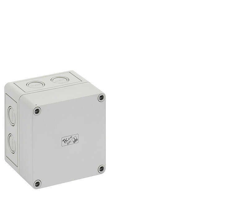 Spelsberg高防护等级接线盒， 带敲落孔，外部尺寸：110*110*90MM