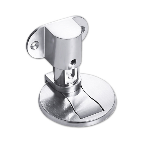 Zinc alloy adjustable floor suction no punching with glue zinc alloy magnetic snap buckle door stopper strong magnetic door suction wholesale