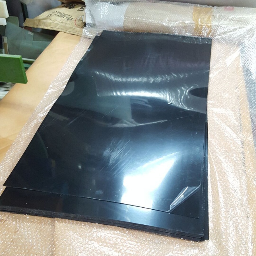 聚甲醛POM薄片POM片材 黑色白色POM赛钢卷材（表面有保护膜）