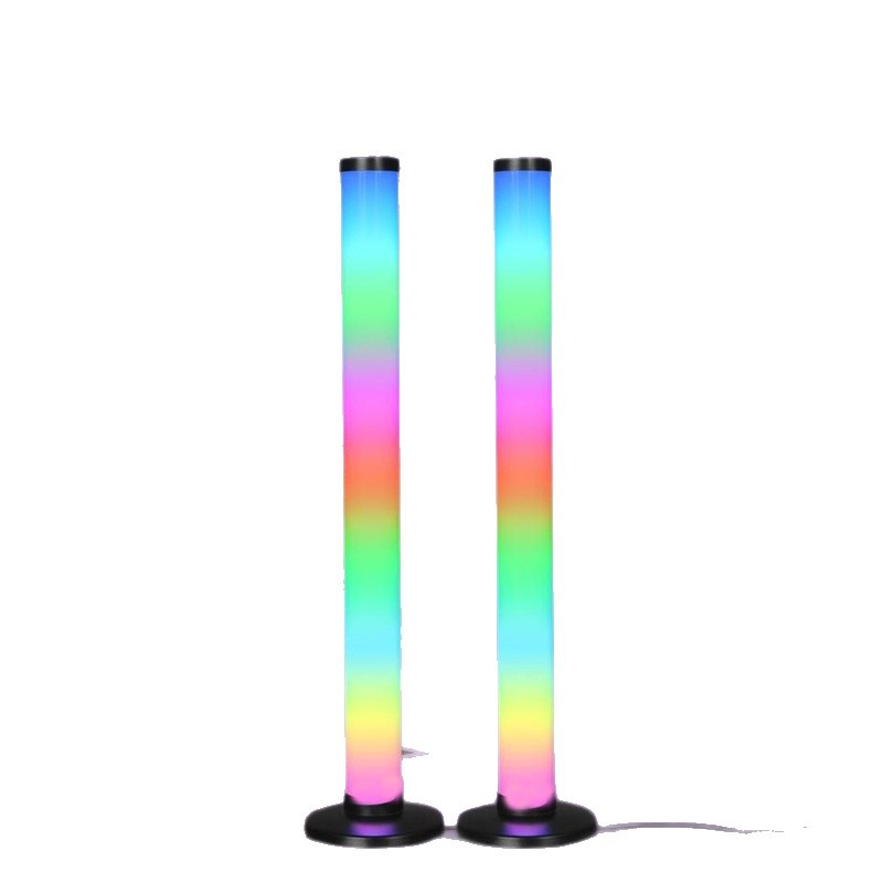 Transfronterizos super venta caliente lámpara de recopilación de sonido de escritorio interior con luces de atmósfera de deportes electrónicos LED luces de diapositiva en vivo luz de noche